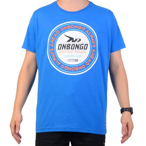 Camiseta Onbongo Always Circulo Azul - AZUL / P