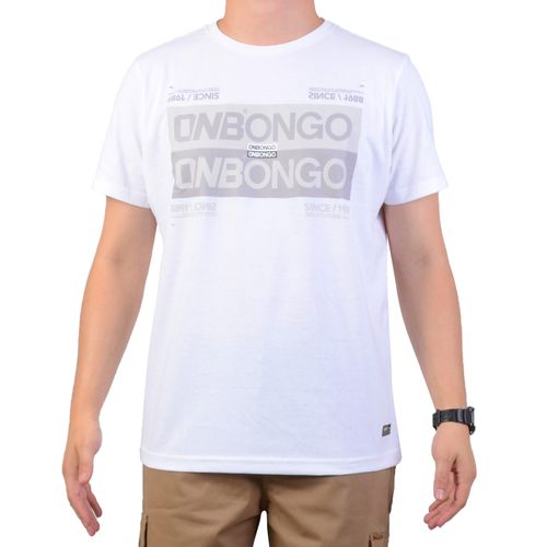 Camiseta Onbongo Faixa Branca - BRANCO / P