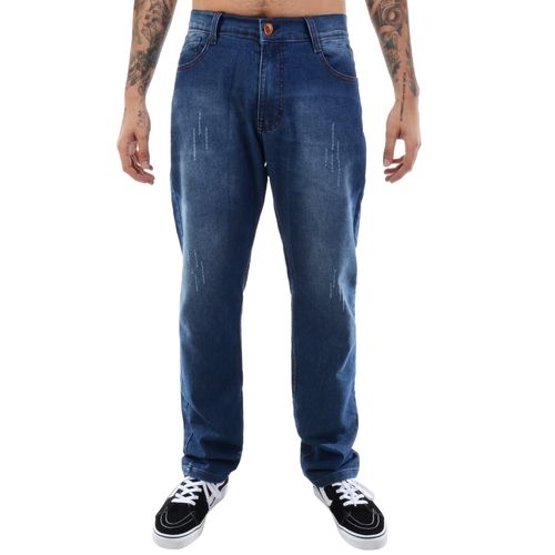 Calça Jeans HD Plus Size Regular Confort Fit Azul - HawaiianDreams