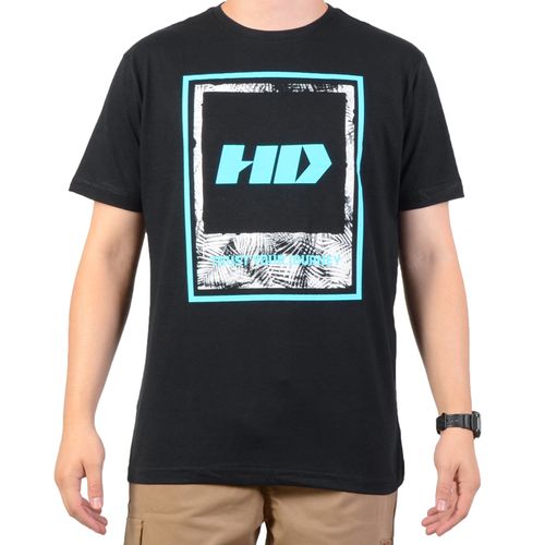 Camiseta HD Estampada - PRETO / M