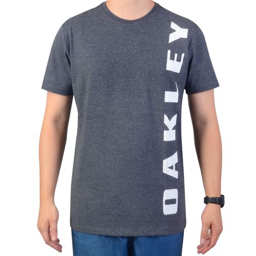 Camiseta Oakley Big Bark Cinza - BLACKOUT / P