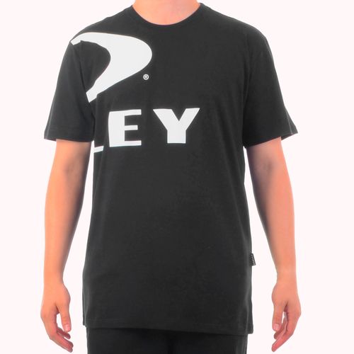 Camiseta-Oakley-Big-Ellipse-Jet-Black---PRETO