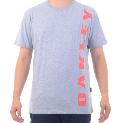 Camiseta Masculina Oakley Big Bark Tee - CINZA / P