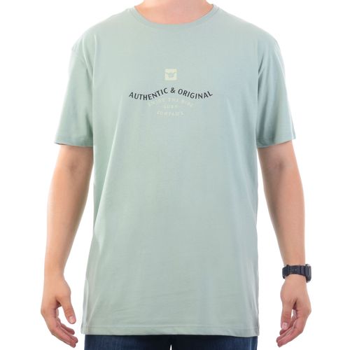 Camiseta Masculina Hang Loose Wave - VERDE AGUA / G