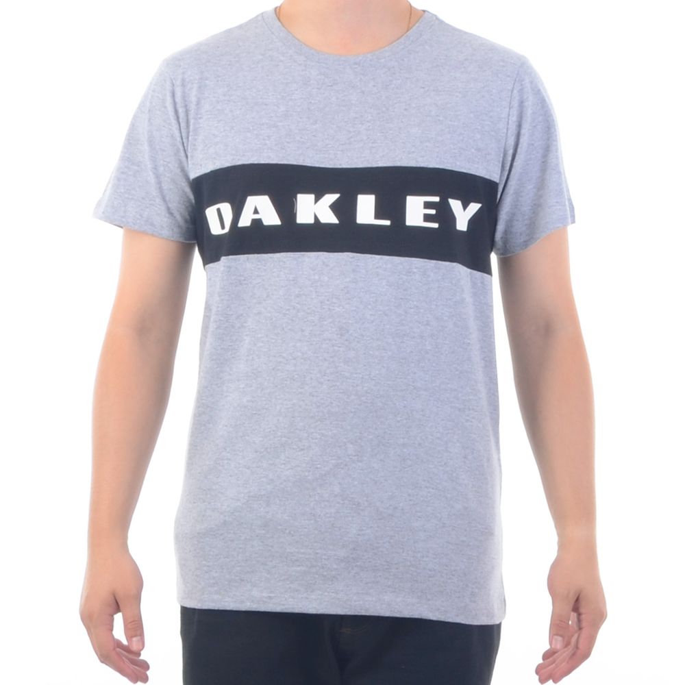 Camiseta Masculina Oakley Bark Tee - overboard