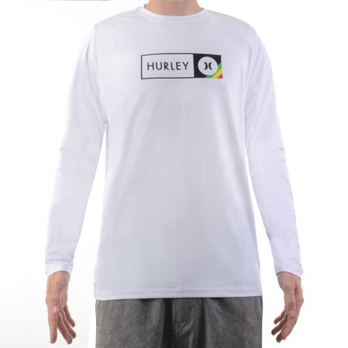 Camiseta Hurley Surf Tee Inbox - BRANCO / P