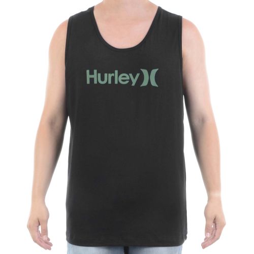 Camiseta Masculina Regata Hurley O & O Green - PRETO / P