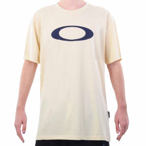 Camiseta-Oakley-O-Ellipse-Tee-Areia-BEGE
