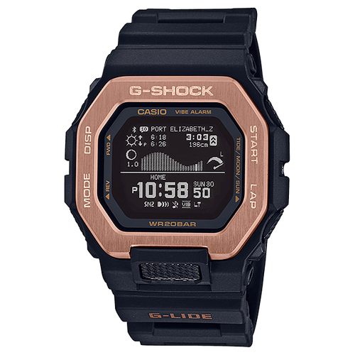 Relógio Unissex G-SHOCK G-LIDE GBX-100NS-4DR - PRETO