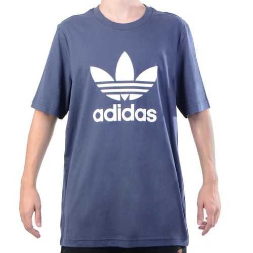 Camiseta Masculina Adidas Trefoil Azul - MARINHO / P