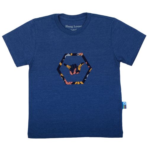 Camiseta-Infantil-Hang-Loose-Pentafish-MARINHO