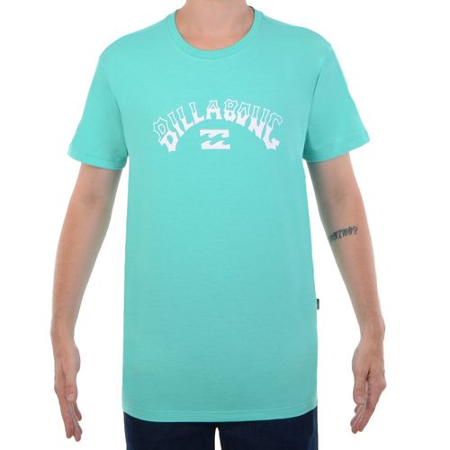 Camiseta Masculina Billabong Core Arch - VERDE / P