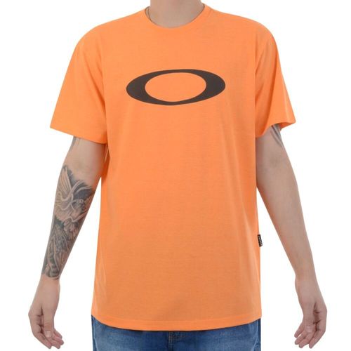 Camiseta Masculina Oakley O-Ellipse - LARANJA / P