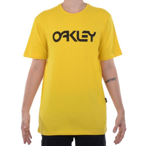 Camiseta-Masculina-Oakley-California-Mark-II-Amarela-AMARELO