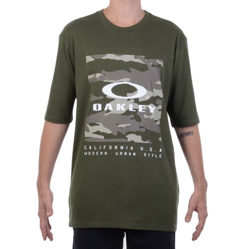 Camiseta-Masculina-Oakley-D.N.A-Oversize-VERDE