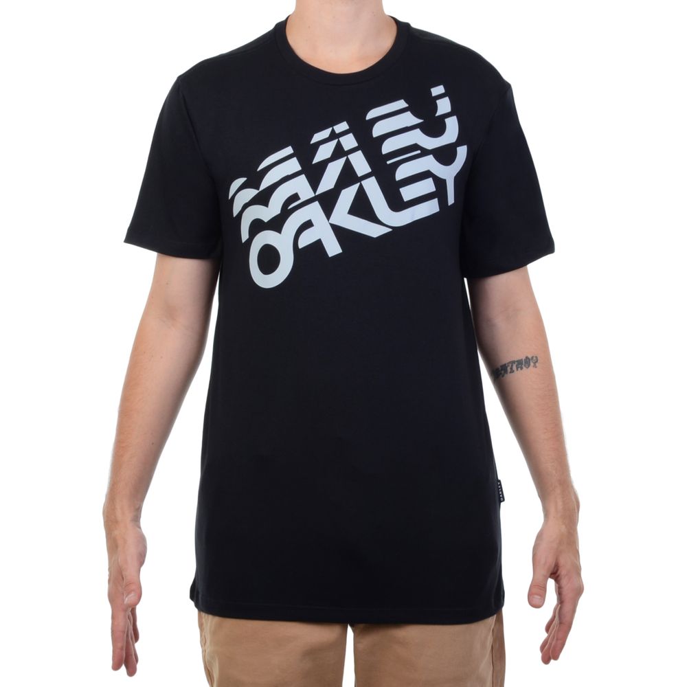 Camiseta Oakley O-New Preta - Compre Agora