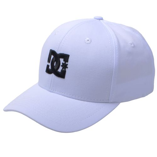 Bone-Masculino-Dc-Aba-Curva-Black-BRANCO