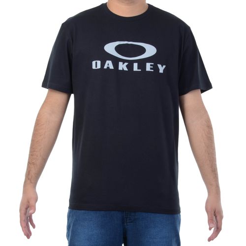 Camiseta Masculina Oakley O-Bark SS Tee - PRETO / P