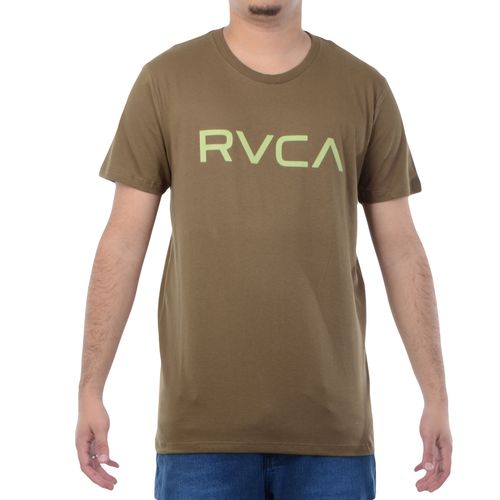 Camiseta Masculina Rvca Basico - VERDE / P