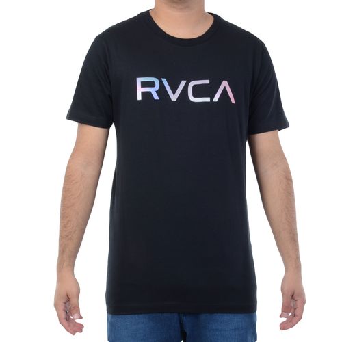 Camiseta Masculina Rvca Classic - PRETO / P