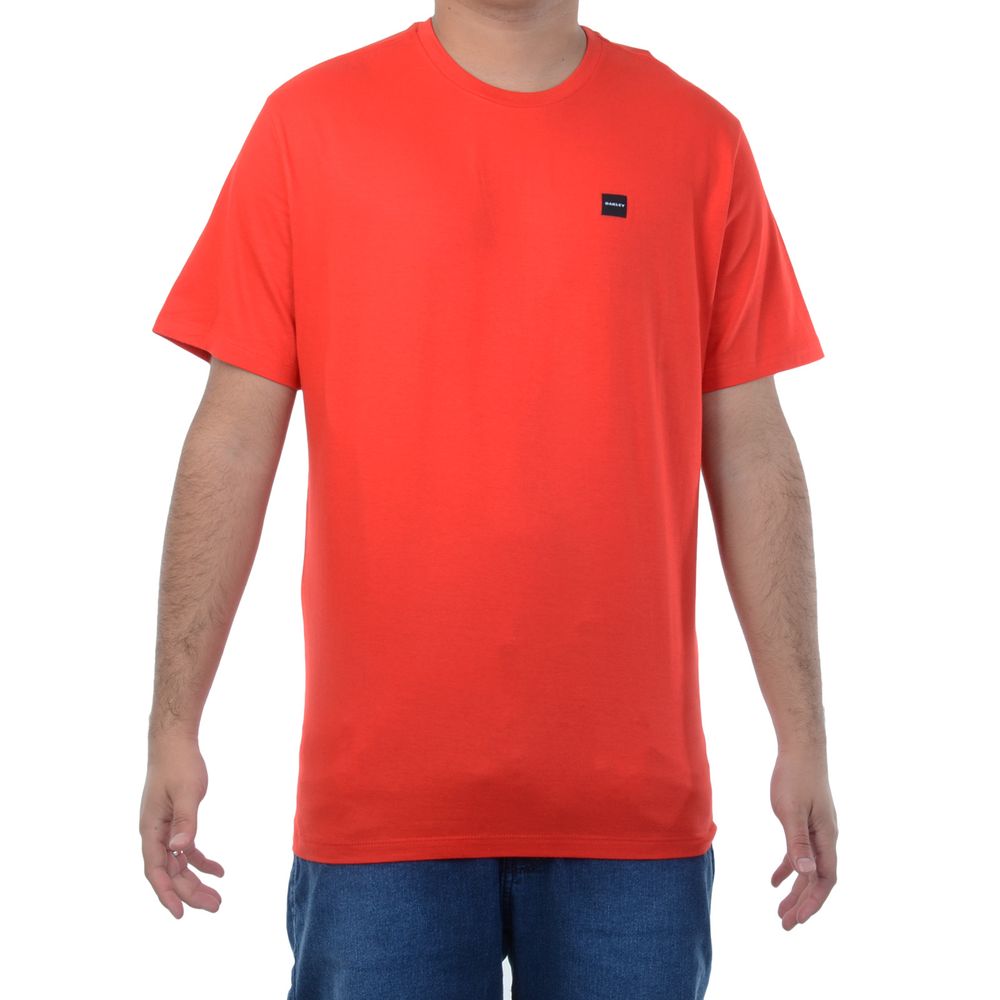 Camiseta Oakley Patch 2.0 Masculina - Vermelho