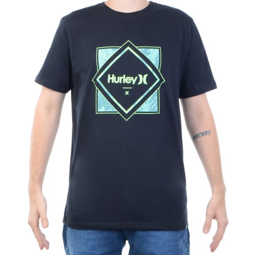 Camiseta-Masculina-Hurley-New-Foliage-Estampado-PRETO-