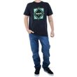 Camiseta-Masculina-Hurley-New-Foliage-Estampado-PRETO-