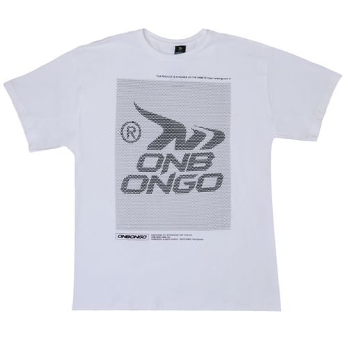 Camiseta-Masculina-Onbongo-Texturizado-BRANCO