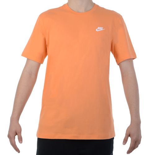 Camiseta Masculina Nike Básica Orange - LARANJA / P