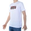 Camiseta-Masculina-Hurley-Flower-BRANCO-