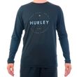Camiseta-Masculina-Hurley-Circle-Marinho-PRETO