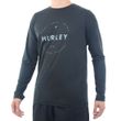 Camiseta-Masculina-Hurley-Circle-Marinho-PRETO