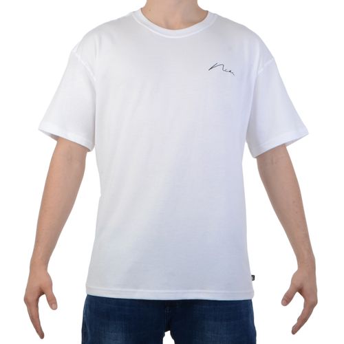 Camiseta Masculina Nike Big Basic - BRANCO / P