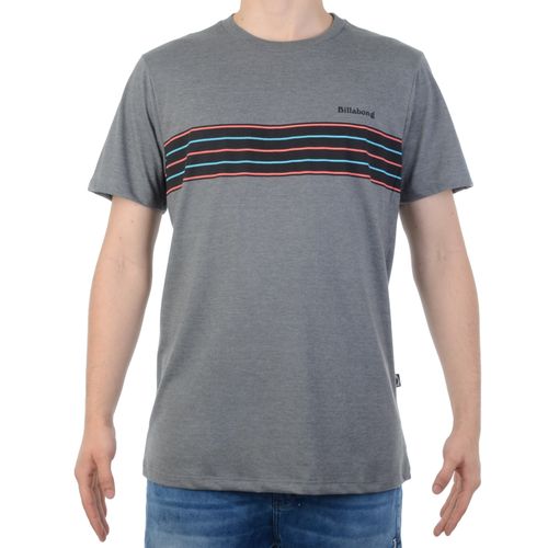 Camiseta Masculina Billabong Spinner - CINZA / P