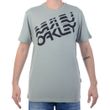 Camiseta-Masculina-Oakley-Basic-CINZA