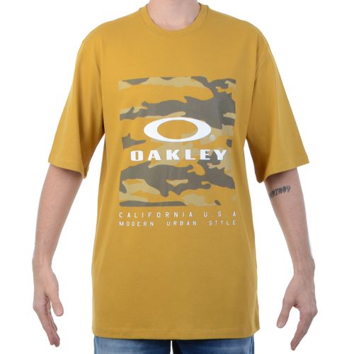 Camiseta Masculina Oakley Gold - AMARELO / P