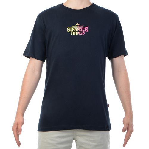 Camiseta-Masculina-Quiksilver-X-Stranger-Things-Basic-PRETO