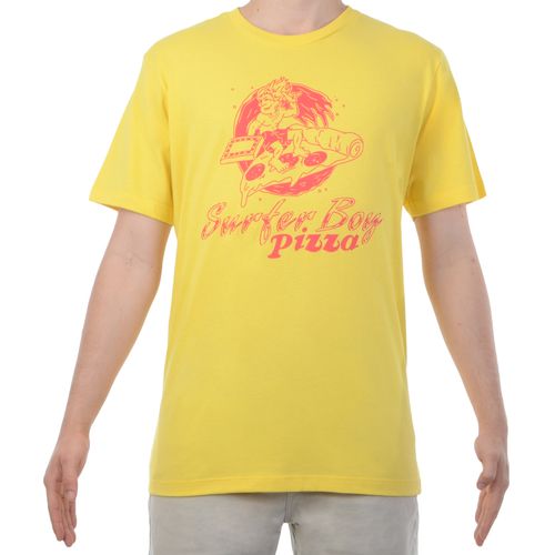 Camiseta-Masculina-Quiksilver-X-Stranger-Things-Surfer-Boy-AMARELO