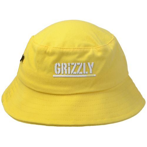 Bucket-Unissex-Grizzly-Stamp-Hat-AMARELO