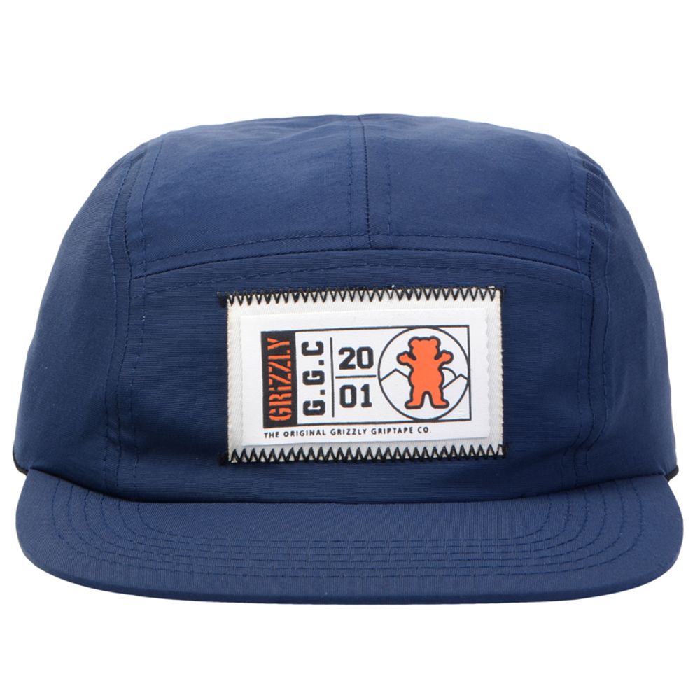 Boné Unissex Grizzly Griptape Camper Hat Five Panel overboard