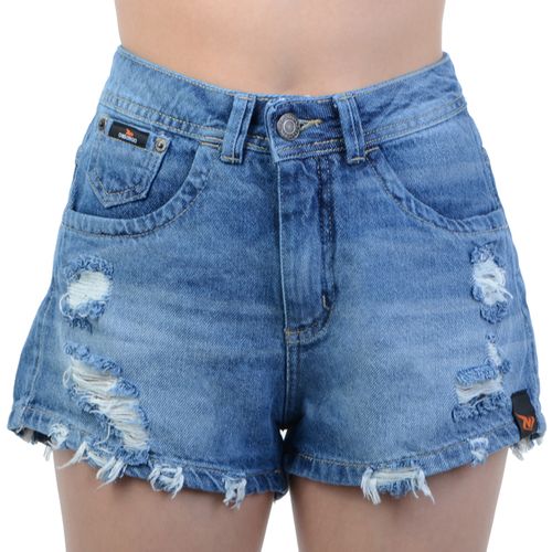 Shorts Feminino Onbongo Jeans Summer - AZUL / 36