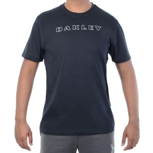 Camiseta-Masculina-Oakley-Bark-Tee---PRETO