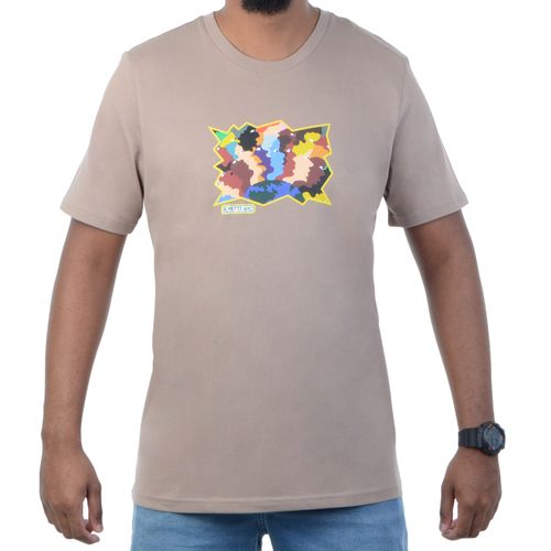 Camiseta Masculina Adidas Artist - MARROM / P