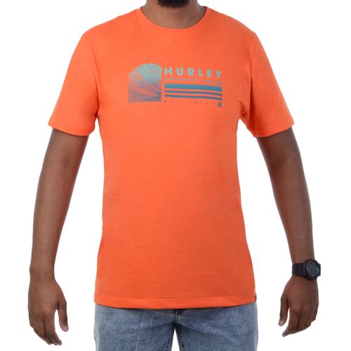 Camiseta Masculina Hurley Spectro - LARANJA / P