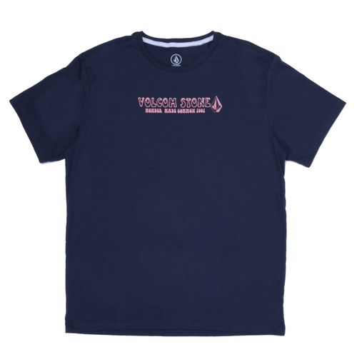 Camiseta Masculina Volcom Clock Worker - MARINHO / 2G