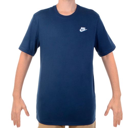 Camiseta Masculina Nike Basic Blue - MARINHO / P