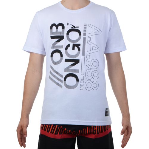 Camiseta Masculina Onbongo Cube - BRANCO / P