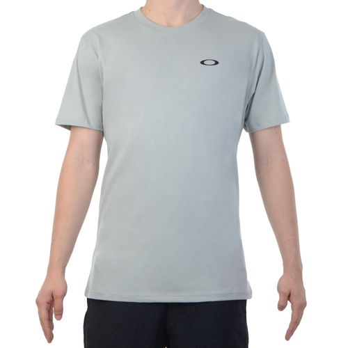 Camiseta Masculina Oakley Classic Elipse - CINZA / P