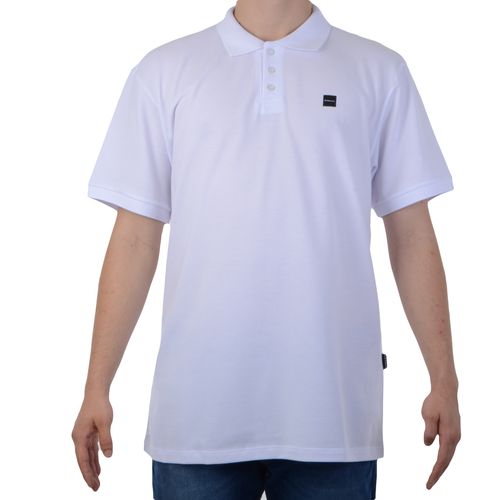 Camiseta-Masculina-Polo-Oakley-Patch-2.0-Branca-BRANCO