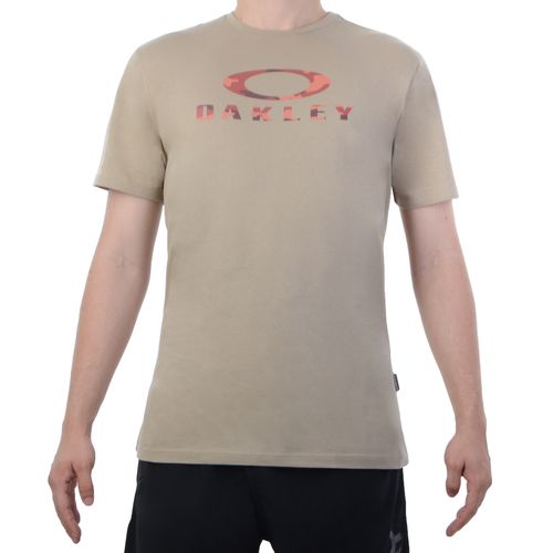 Camiseta-Masculina-Overboard-X-Oakley-Camuflado-Bege